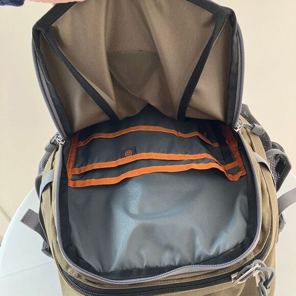 The North Face Wasatch Backpack Green/Grey Daypack Hiking Laptop - Picture 9 of 16